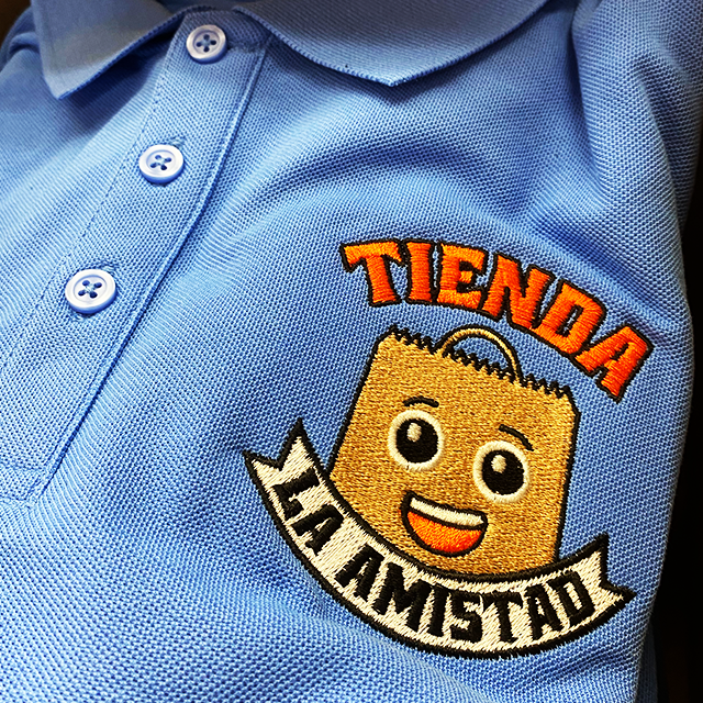 Logo Embroidery — Customer-Supplied Garment